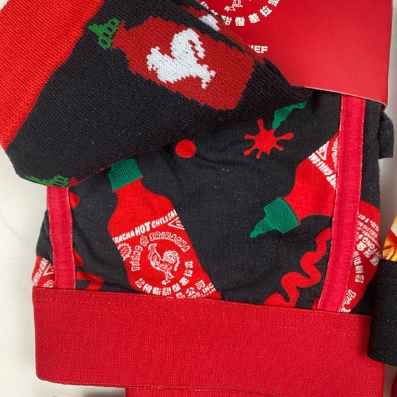 4 Men’s Assorted Boxer Briefs Underwear Size XL Deer Print, Hot Sauce - Picture 3 of 6